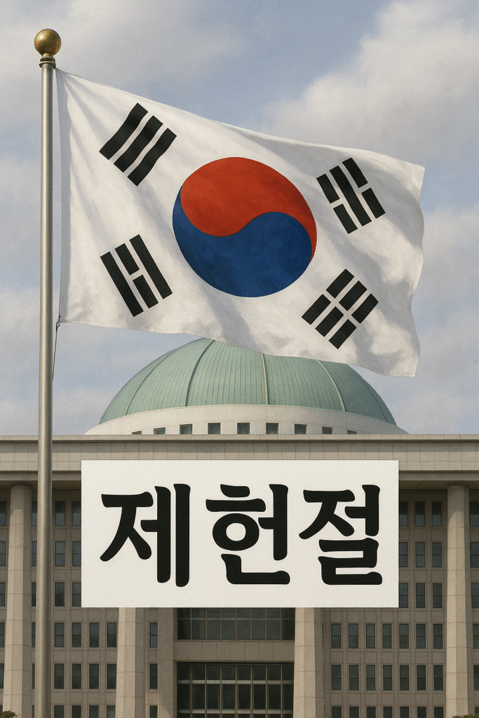 제헌절의 의미와 숨겨진 2가지 이야기(feat. 대한민국 헌법이 태어난 날)